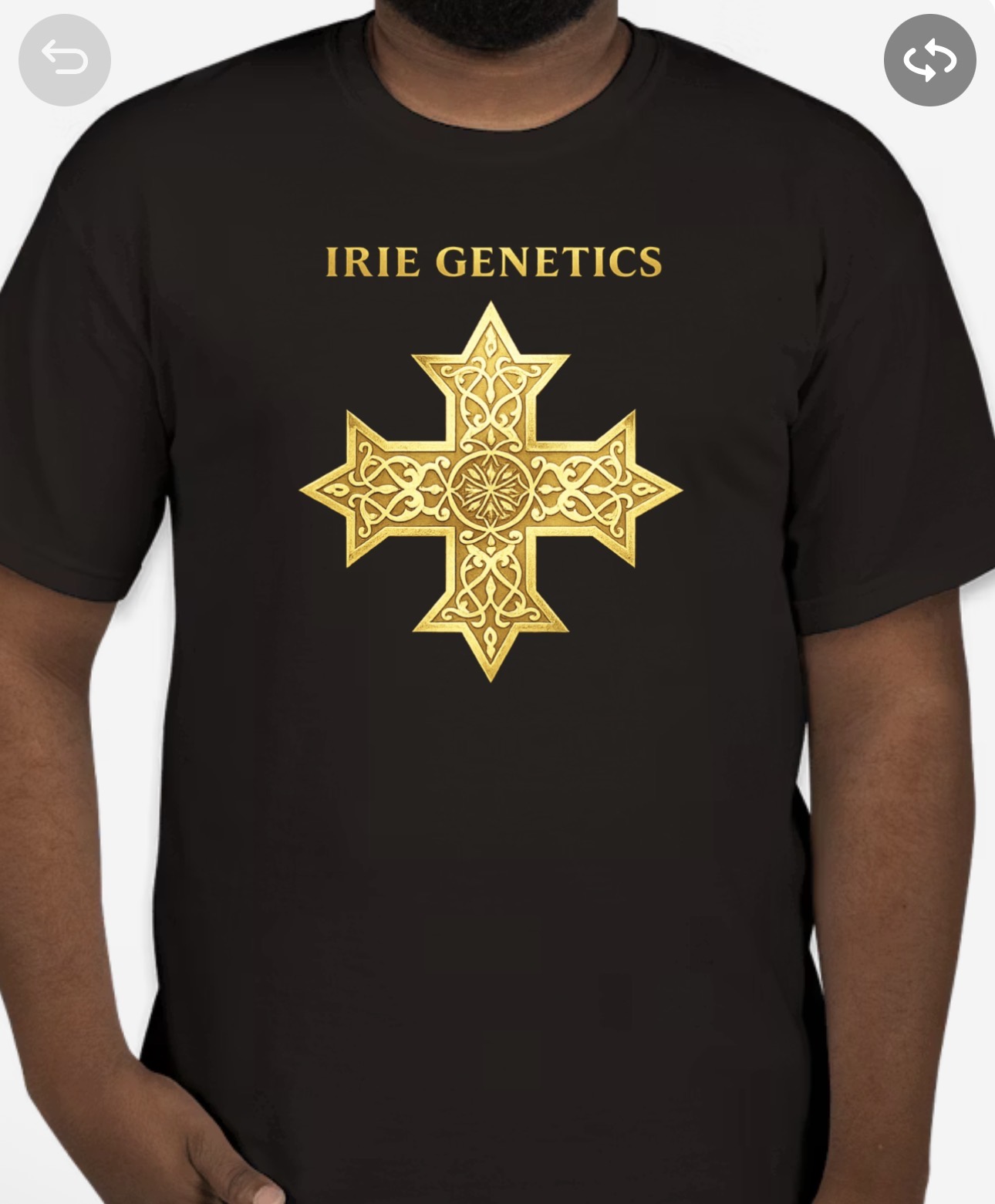 GOLD CROSS LOGO T-SHIRT PRE-ORDER