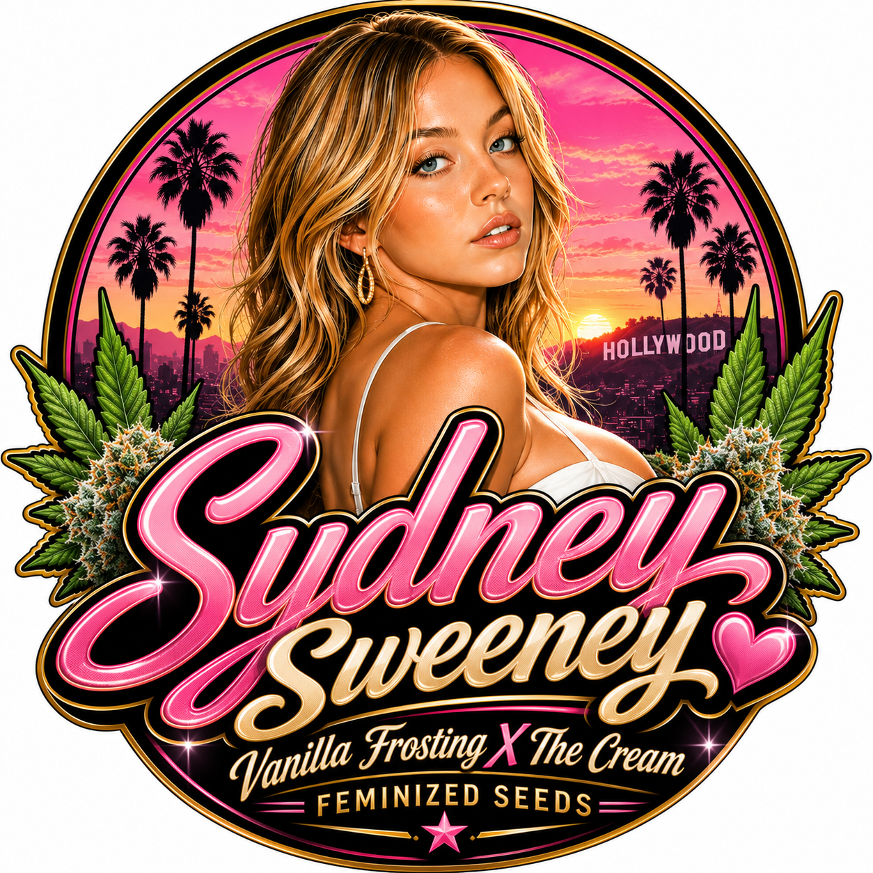 Sydney Sweeney Feminized Seeds 6 Pack